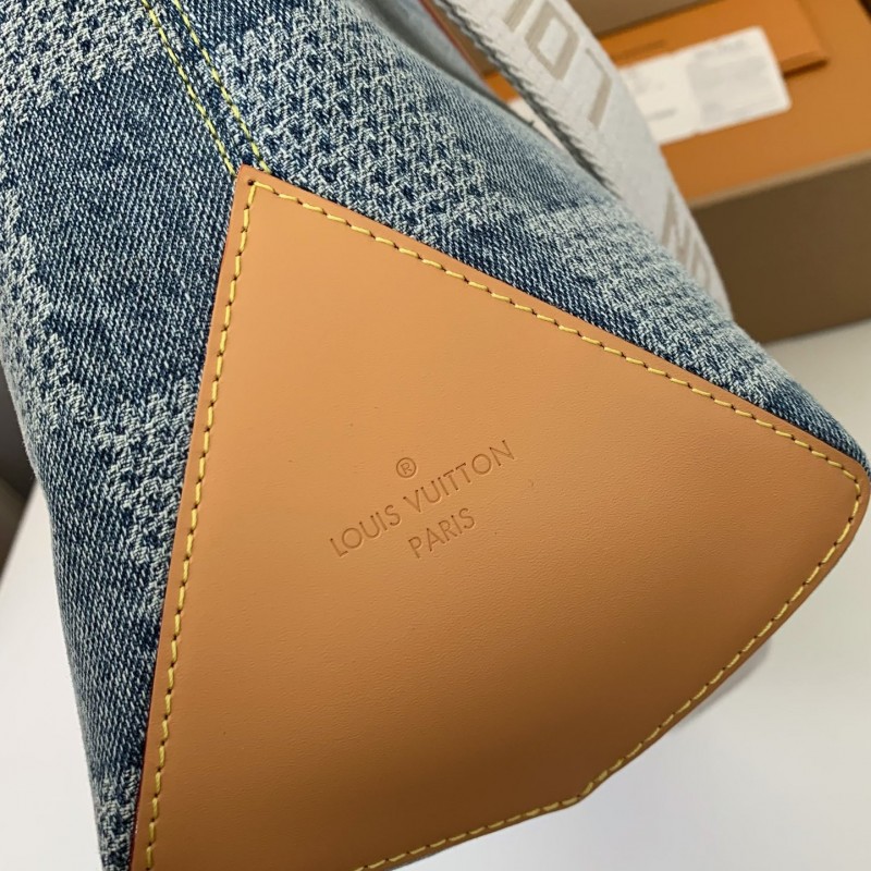 L0*is V*t0n New Weekend TOTE tannin jean bag  N40702  Size：43*34*17.5cm