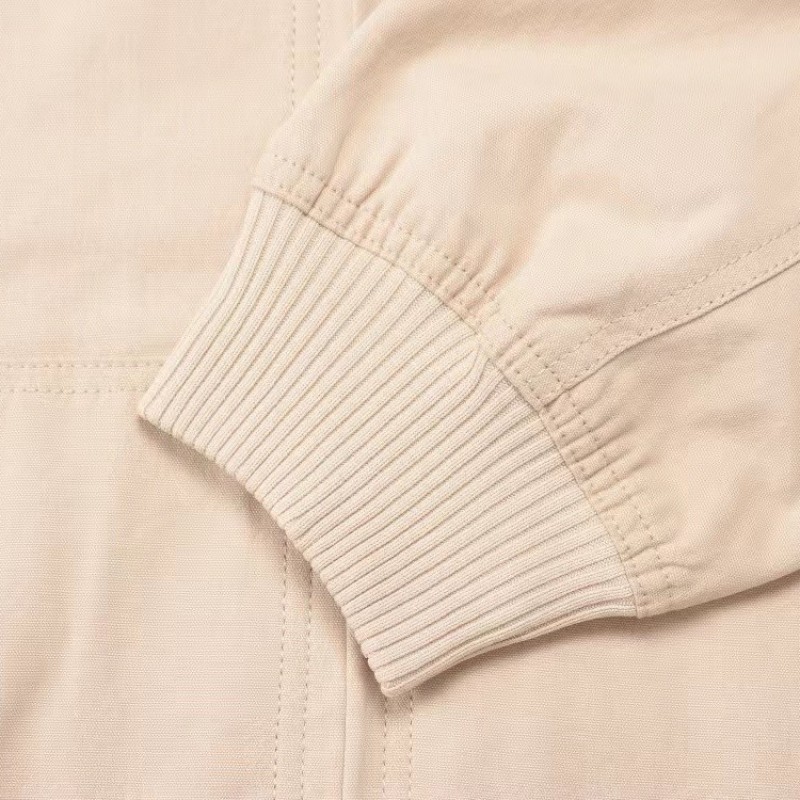 D*0r monogram embroidered zip-up hooded jacket