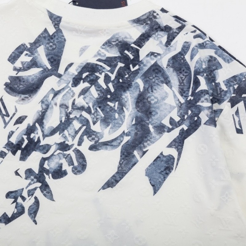 L0*is V*t0n Presbyterian Jacquard Doodle Logo t-shirt