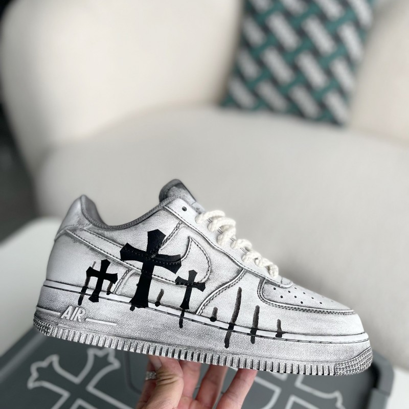 Ch**me He**ts x Nike Air Force 1 sneakers