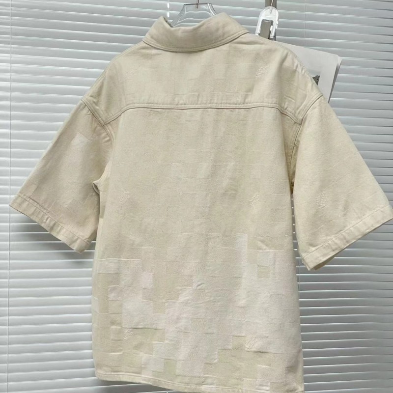 L0*is V*t0n 24fw Checkerboard Mosaic Denim Suit