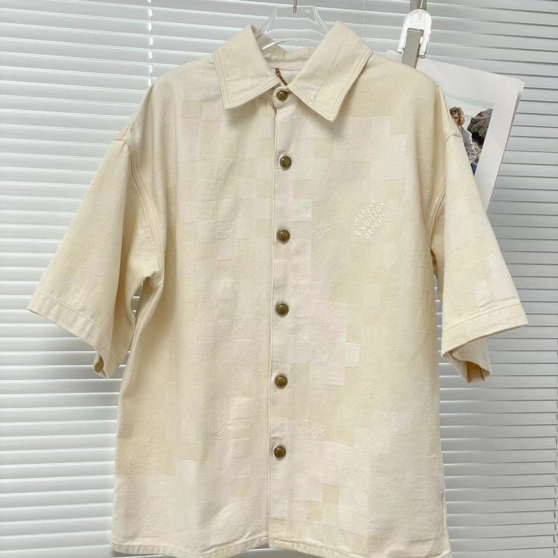 L0*is V*t0n 24fw Checkerboard Mosaic Denim Suit