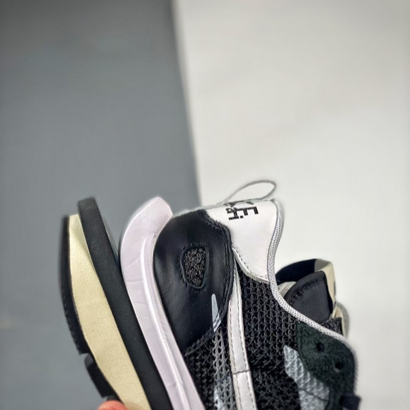 Sacai x Nike VaporWaffle black and white