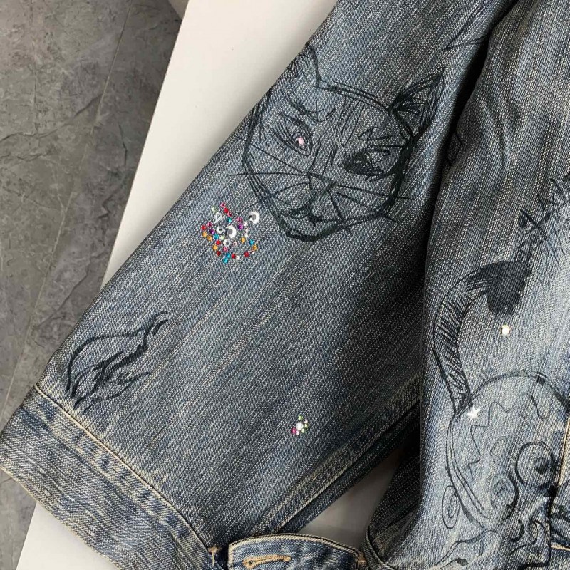 Ba*len*cia*ga Jean Jacket