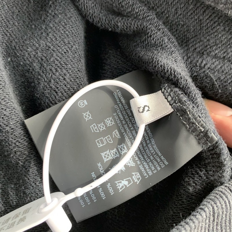 Ba*len*cia*ga logo print sports hooded sweatshirt