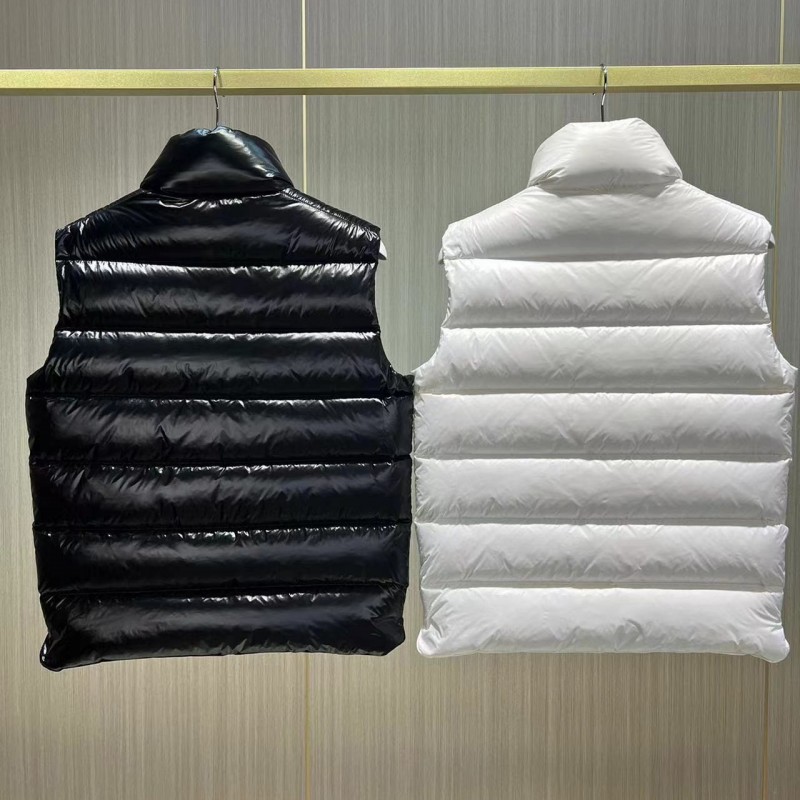 Moncler stand collar down vest