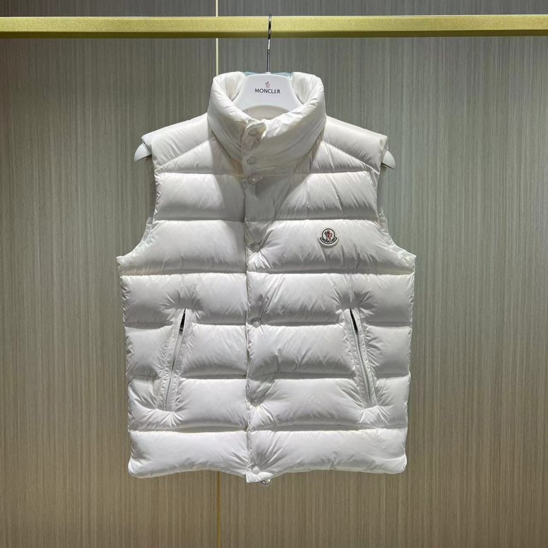 Moncler stand collar down vest