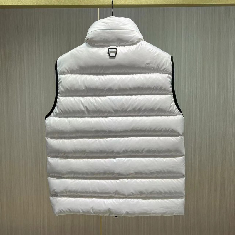 Moncler down stand collar vest