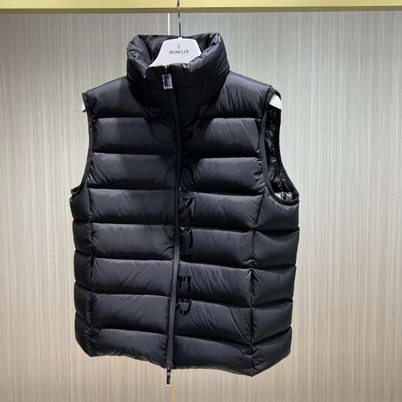 Moncler down stand collar vest