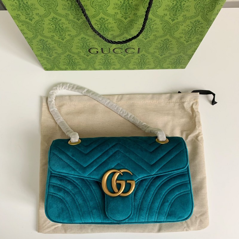 G*u*i Marmont Series of Cashmere cross-body bag Size：26*15*7cm
