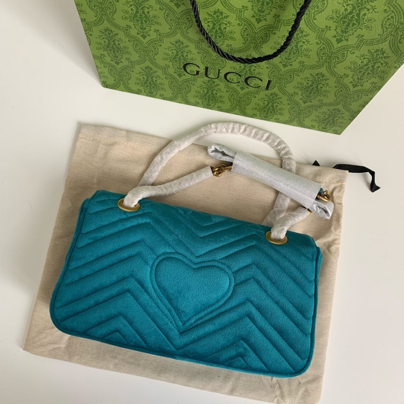 G*u*i Marmont Series of Cashmere cross-body bag Size：26*15*7cm