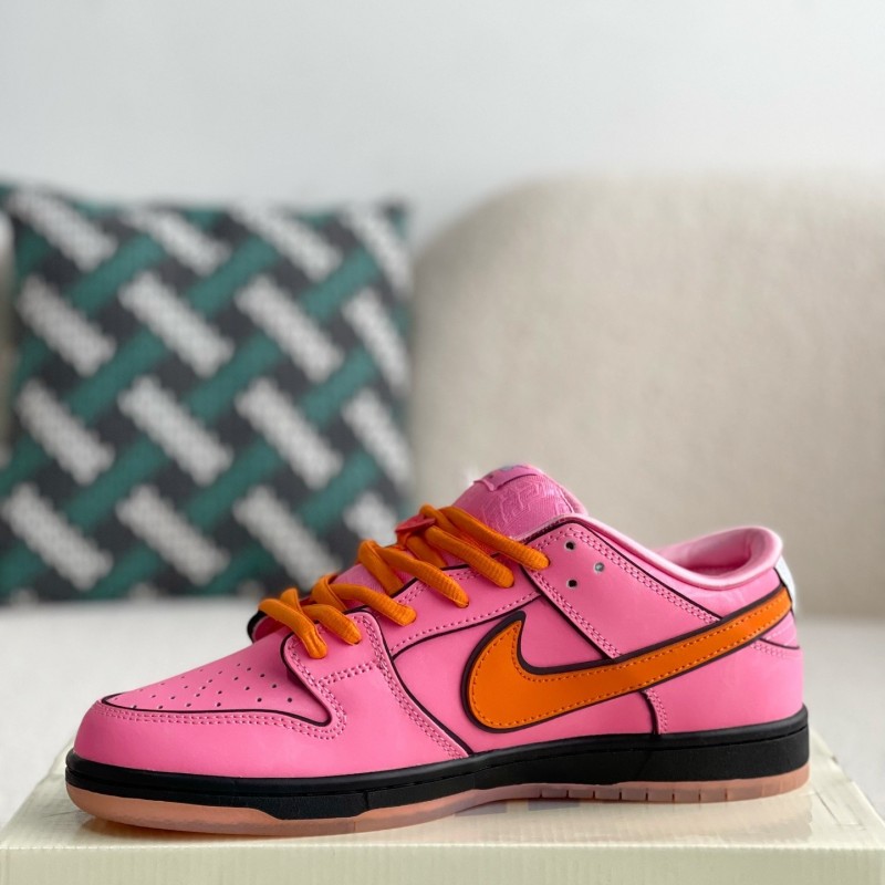 Nike Dunk x Powerpuff Girls SB Joint The Powerpuff Girls Casual sneakers