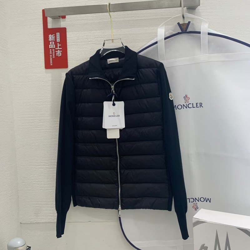 MONCLER Autumn and Winter New Women's Knitted Down Sweater