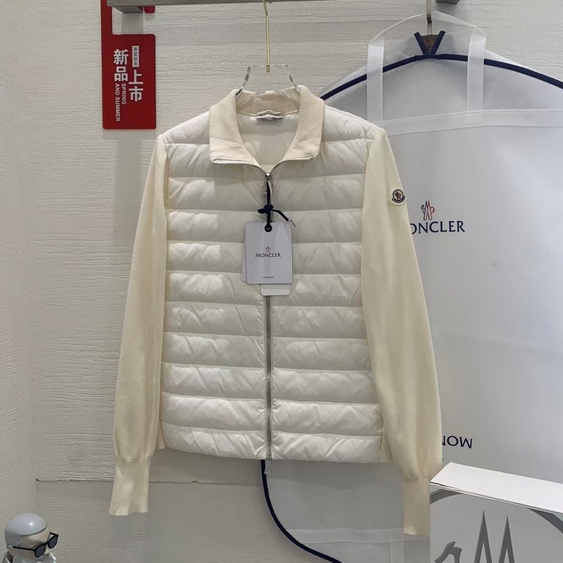 MONCLER Autumn and Winter New Women's Knitted Down Sweater