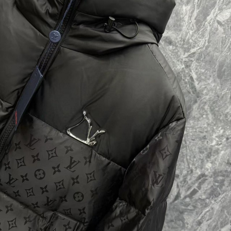 lv 24 new hooded down jacket