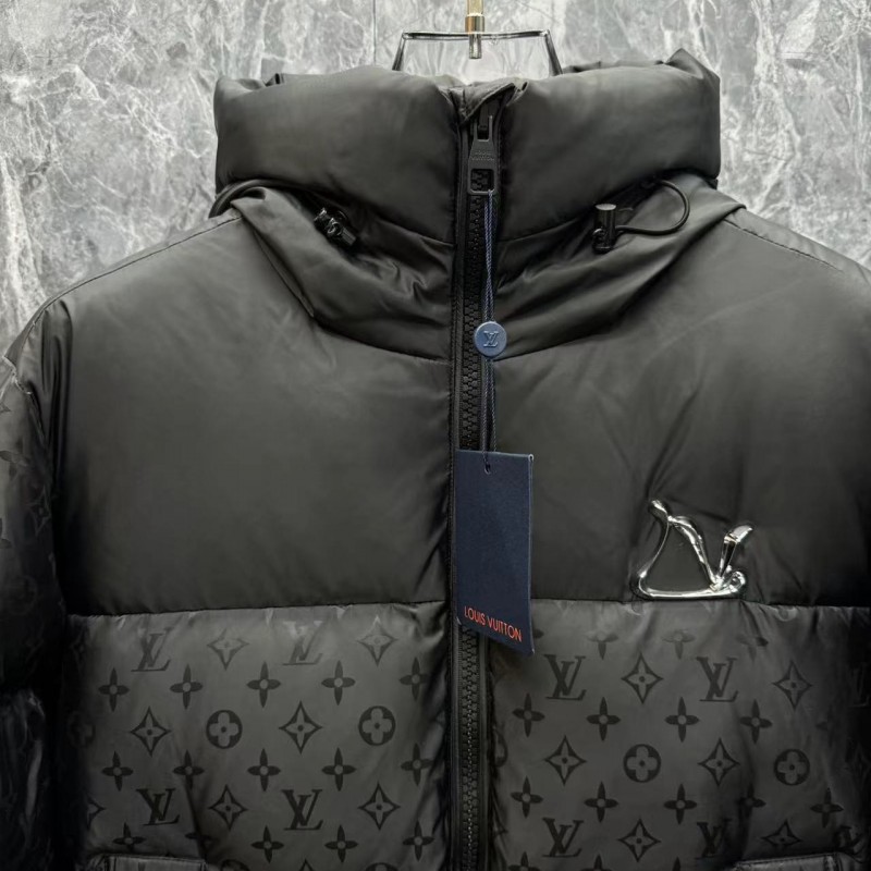 lv 24 new hooded down jacket