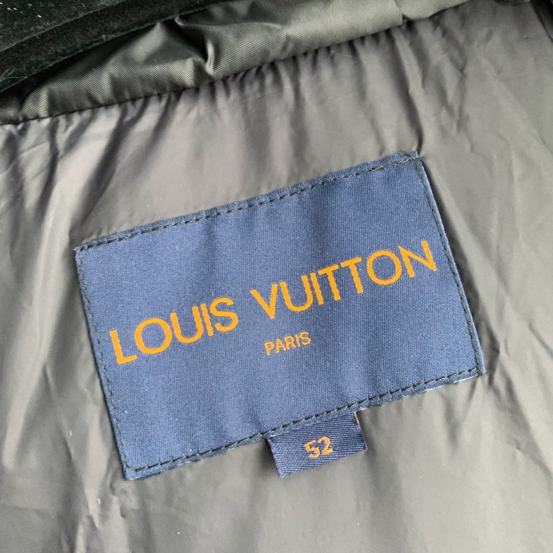 L0*is V*t0n logo labeled down jacket