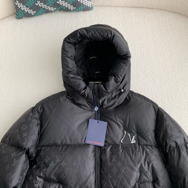 L0*is V*t0n logo labeled down jacket