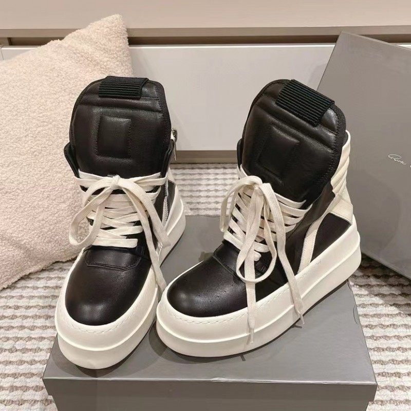 Rick Owens Black and white inverted triangle