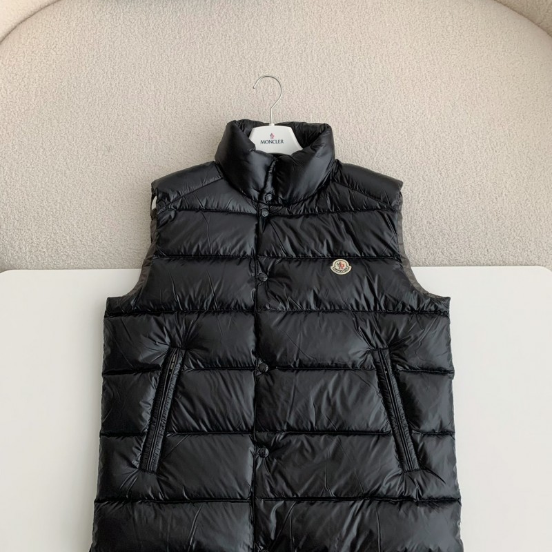 Moncler down stand collar vest