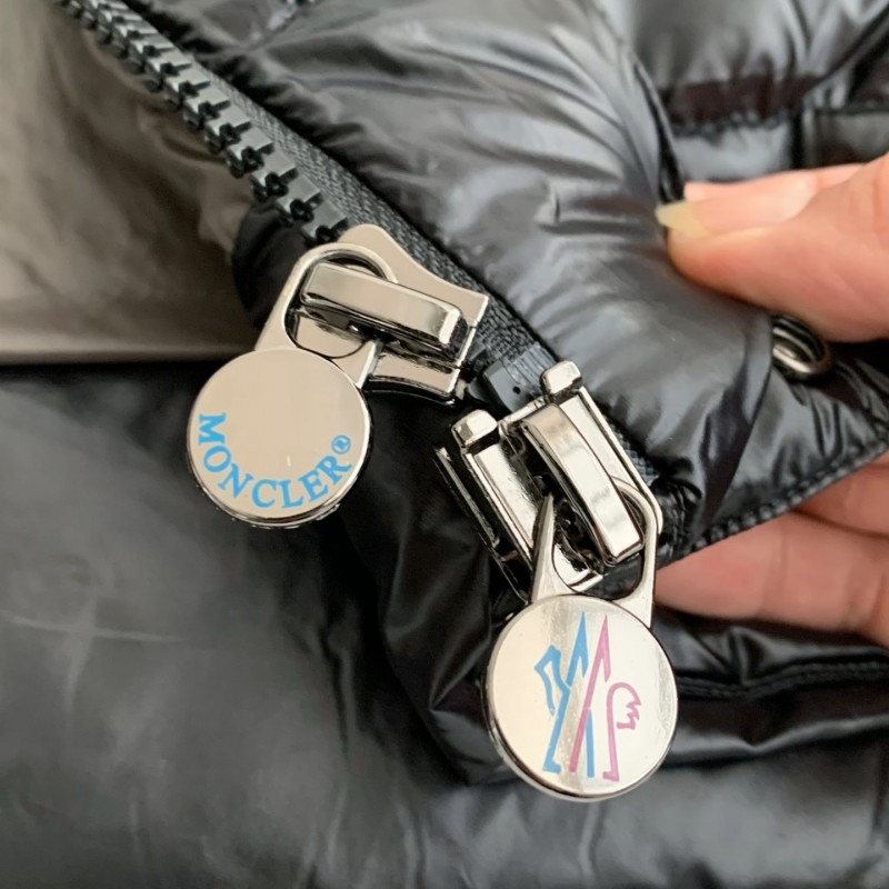 Moncler down stand collar vest