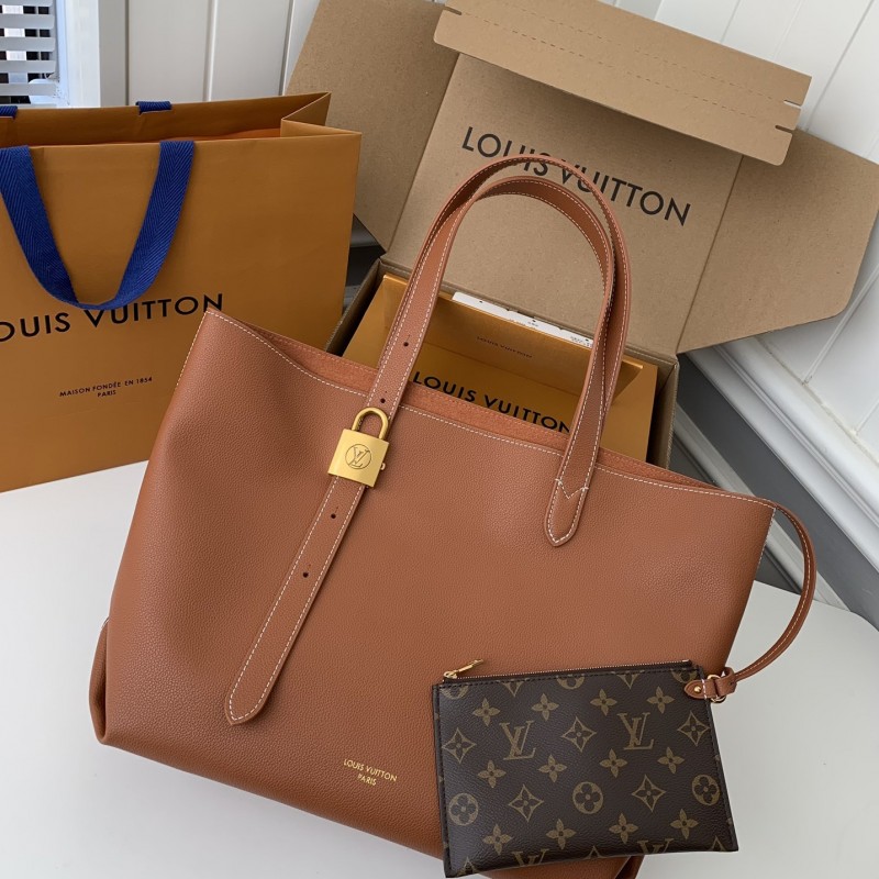 L0*is V*t0n Low Key Cabas Mid -number Handbag M25343 Size: 30*14*47cm