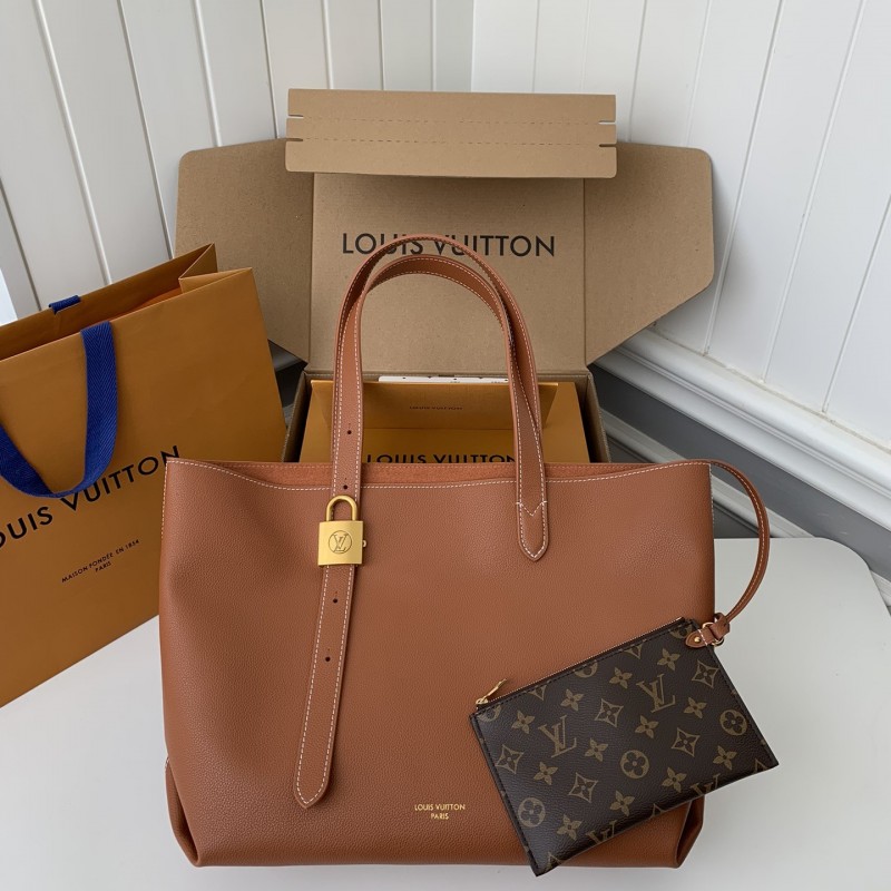 L0*is V*t0n Low Key Cabas Mid -number Handbag M25343 Size: 30*14*47cm