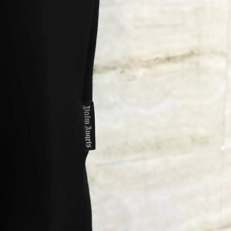 palm Angels lettering spray-painted short-sleeves