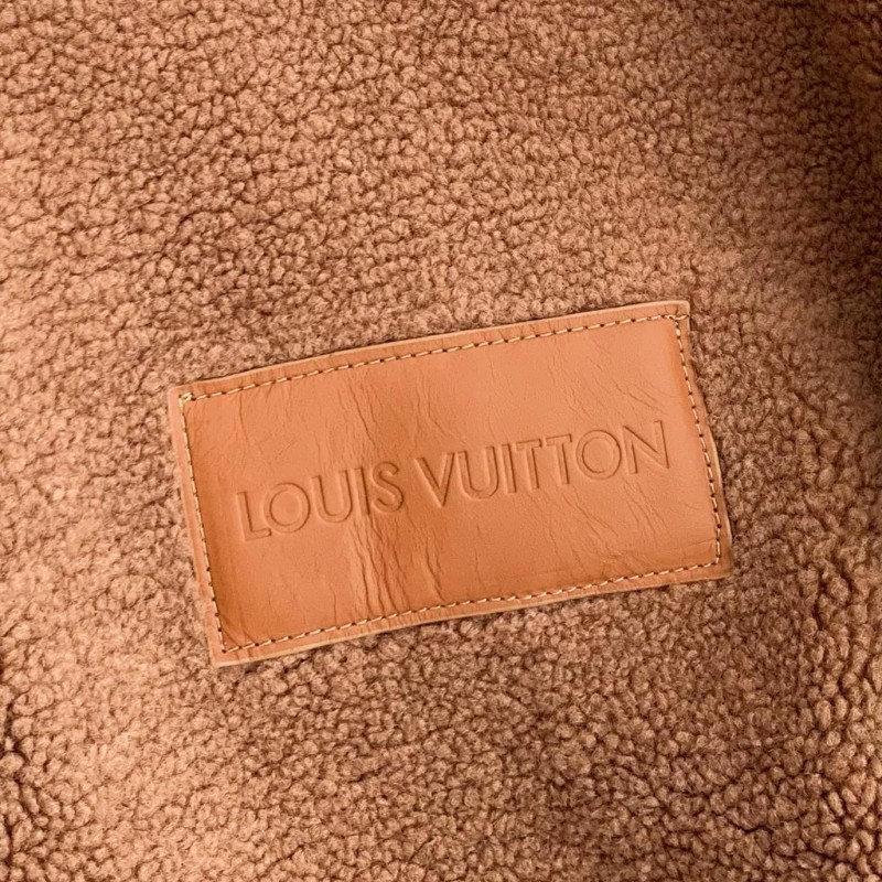 L0*is V*t0n Jacquard vertical collar zipper fleece jacket