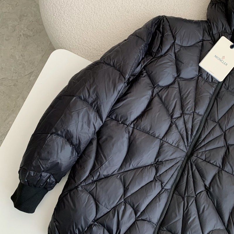 Moncler FW22 Spider-Man Zip Hooded Down Jacket