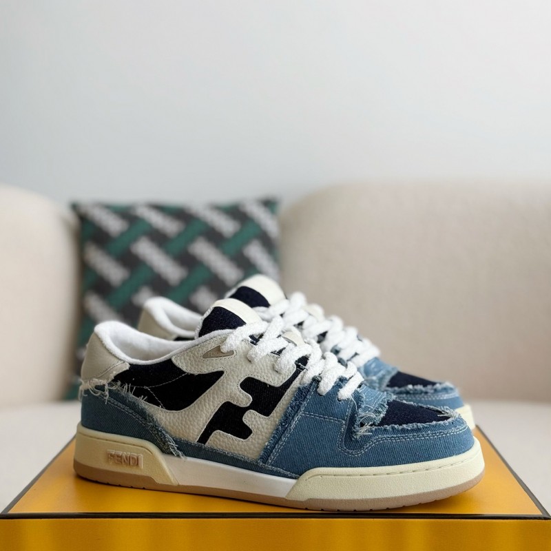 F**di Low-top denim shoes