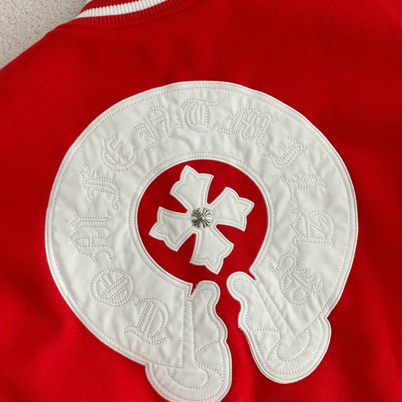 Ch**me He**ts catwalk baseball jacket