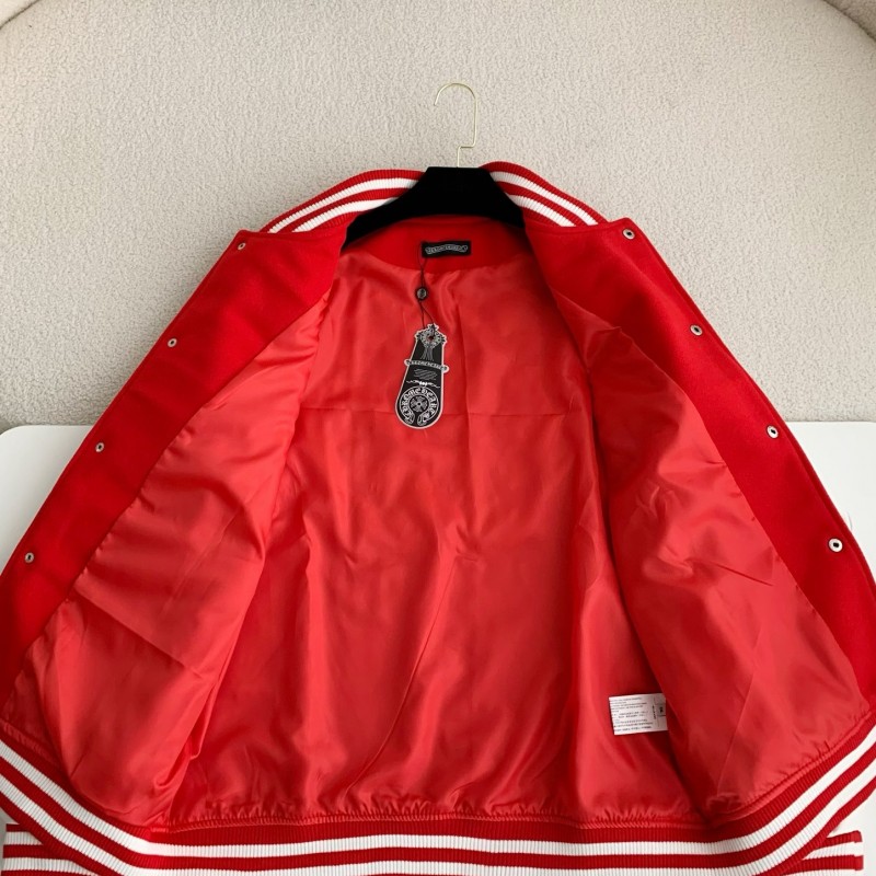 Ch**me He**ts catwalk baseball jacket