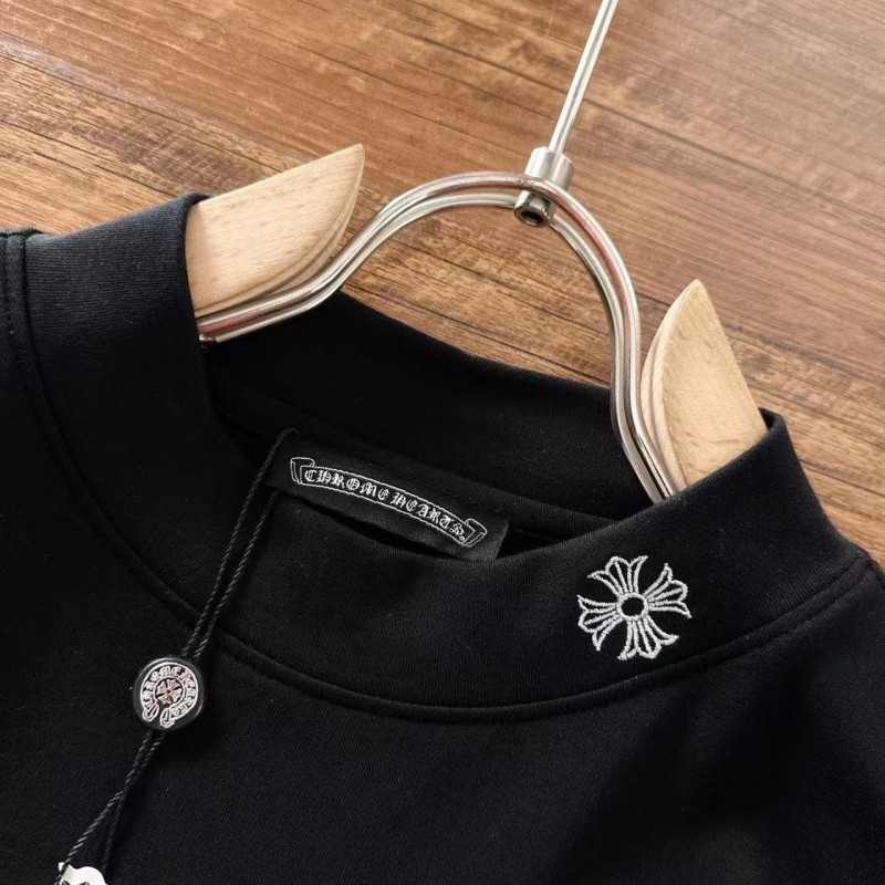 Ch**me He**ts 24ss embroidered logo sweatshirt