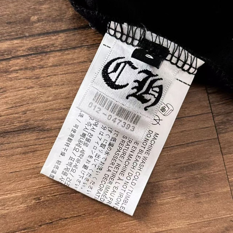 Ch**me He**ts 24ss embroidered logo sweatshirt