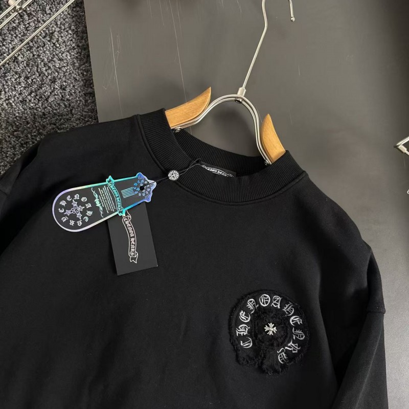 Ch**me He**ts Embroidered Crewneck Sweatshirt