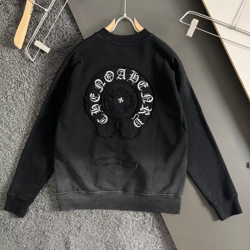 Ch**me He**ts Embroidered Crewneck Sweatshirt