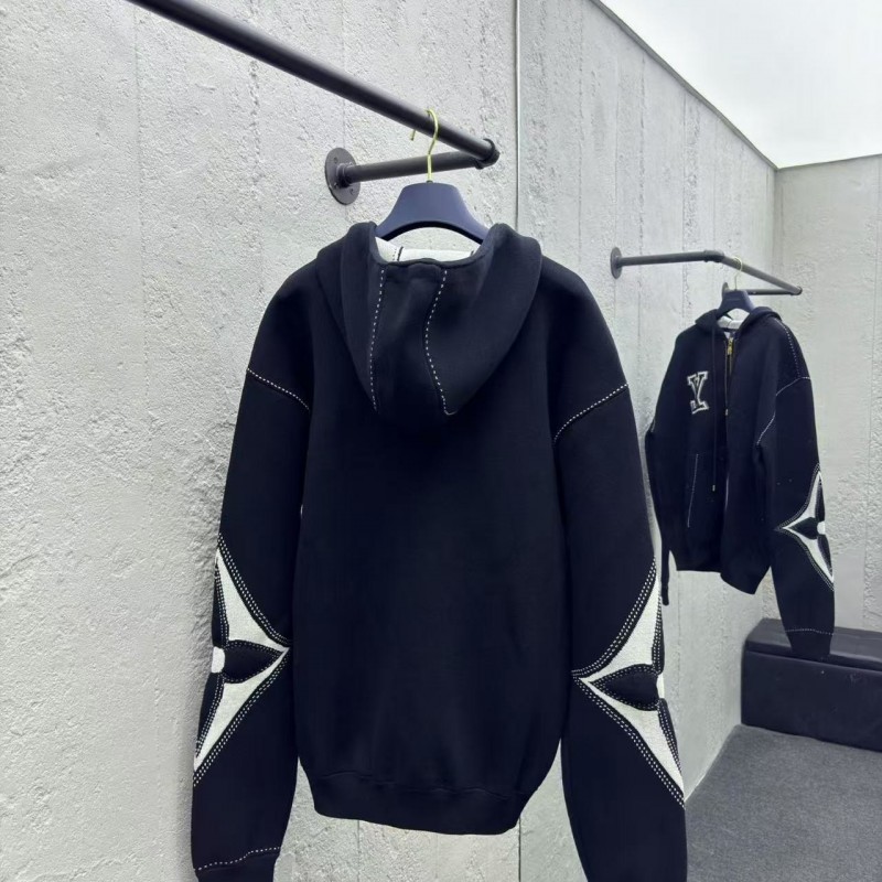 L0*is V*t0n 4-Leaf Clover Zip-Up Jacket