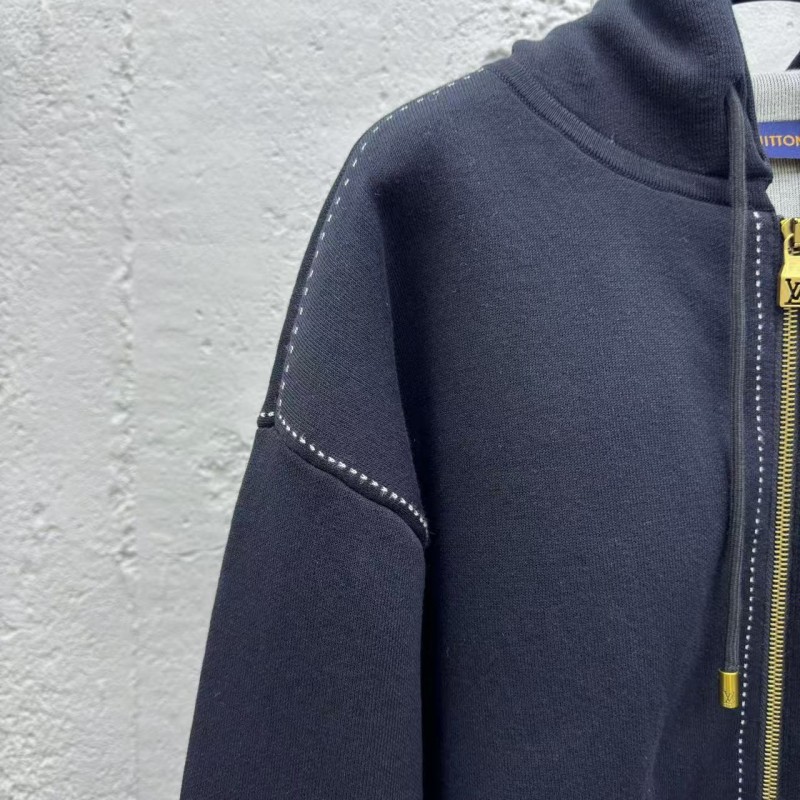 L0*is V*t0n 4-Leaf Clover Zip-Up Jacket