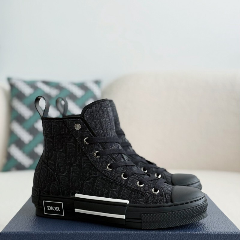 D*0r B23 logo print high top sneakers