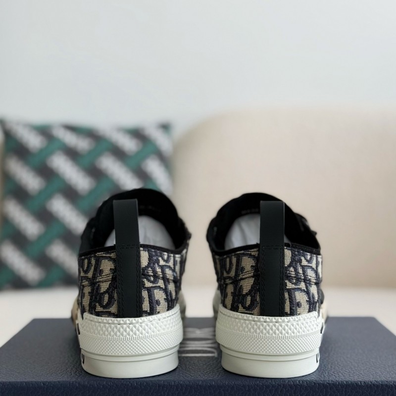 D*0r B23 logo print low top sneakers