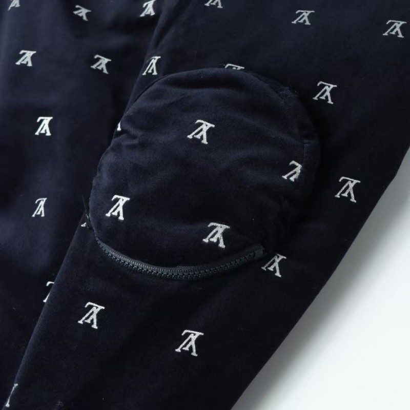 L0*is V*t0n printed velvet jacket