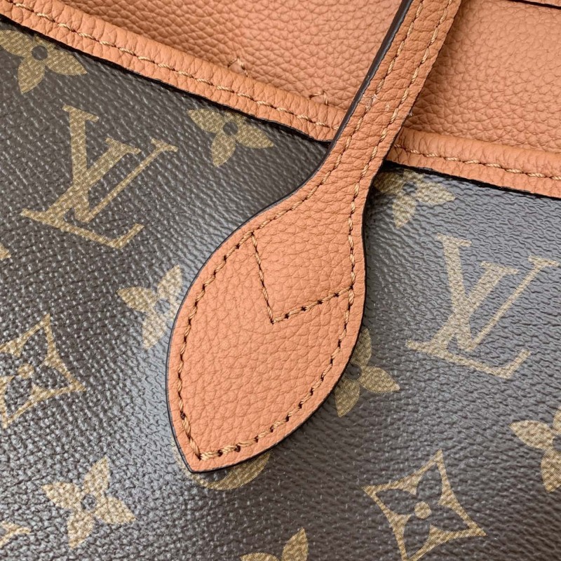 L0*is V*t0n Counter Seasonal New NEVERFULL INSIDE OUT Medium Shopping Bag M12061 Size：28*14*31cm