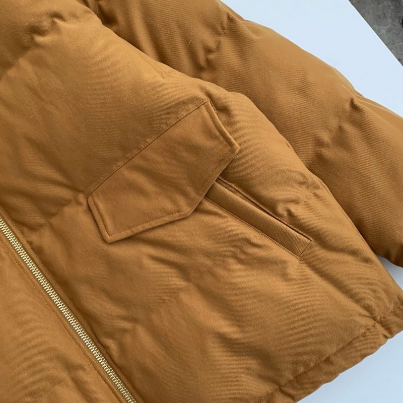 MIU MIU FW23 Letter embroidery casual cotton jacket