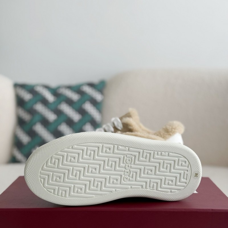 G*u*i ACE Suede Sneakers