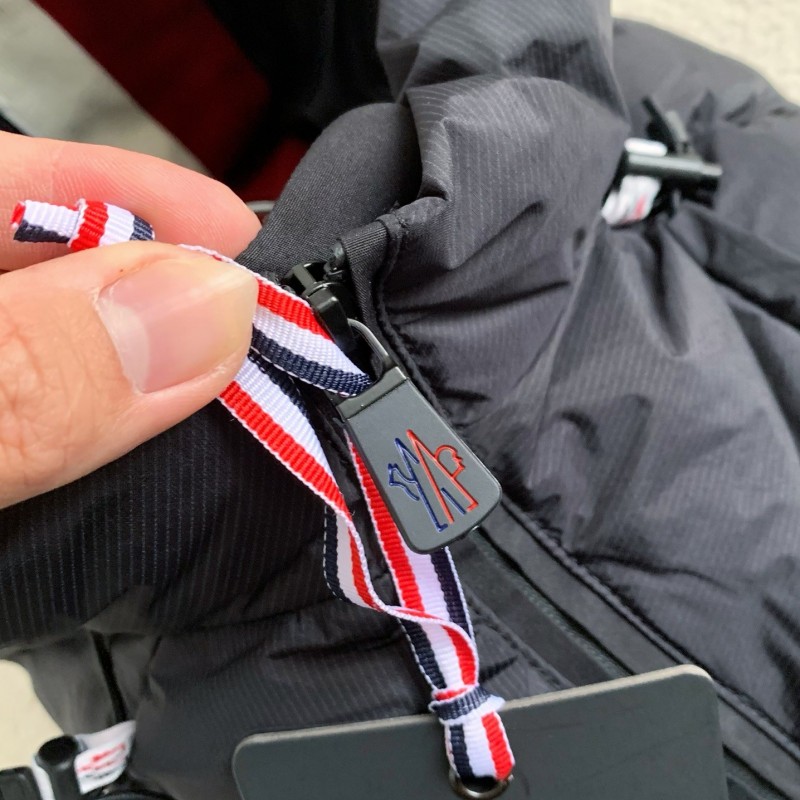 Moncler Grenoble Nylon Hooded Down Jacket