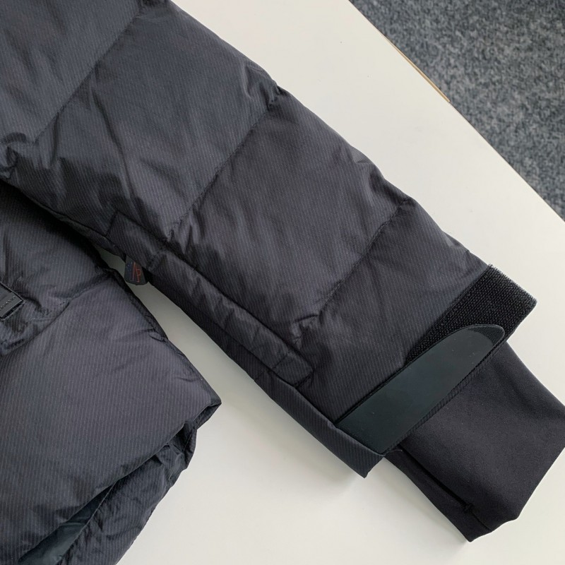 Moncler Grenoble Nylon Hooded Down Jacket