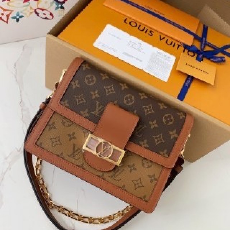 L0*is V*t0n MINI DAUPHINE handbag, large Daphne M45958, size: 25*17*10cm