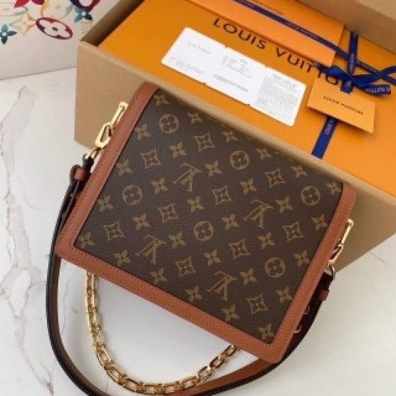 L0*is V*t0n MINI DAUPHINE handbag, large Daphne M45958, size: 25*17*10cm