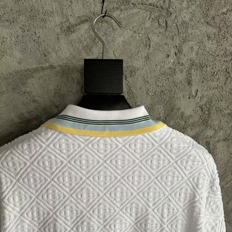 casablanca2024ss towel embroidered logo jacquard jacket